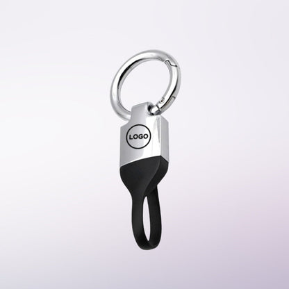 Premium bilnyckelring med logo