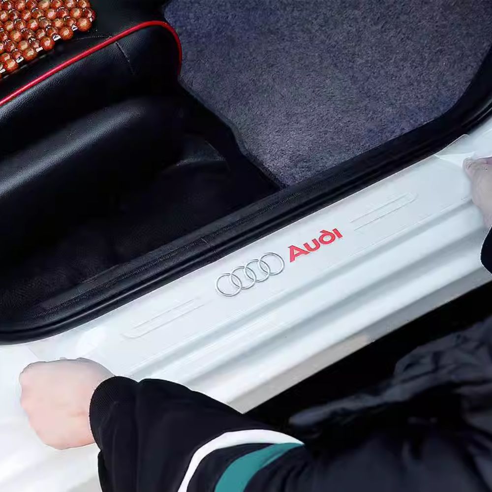 Protezioni per le soglie delle porte con logo