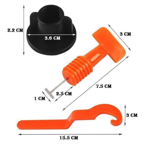 Reusable Tile Leveling Kit – Perfect Tile Alignment (50 pcs)